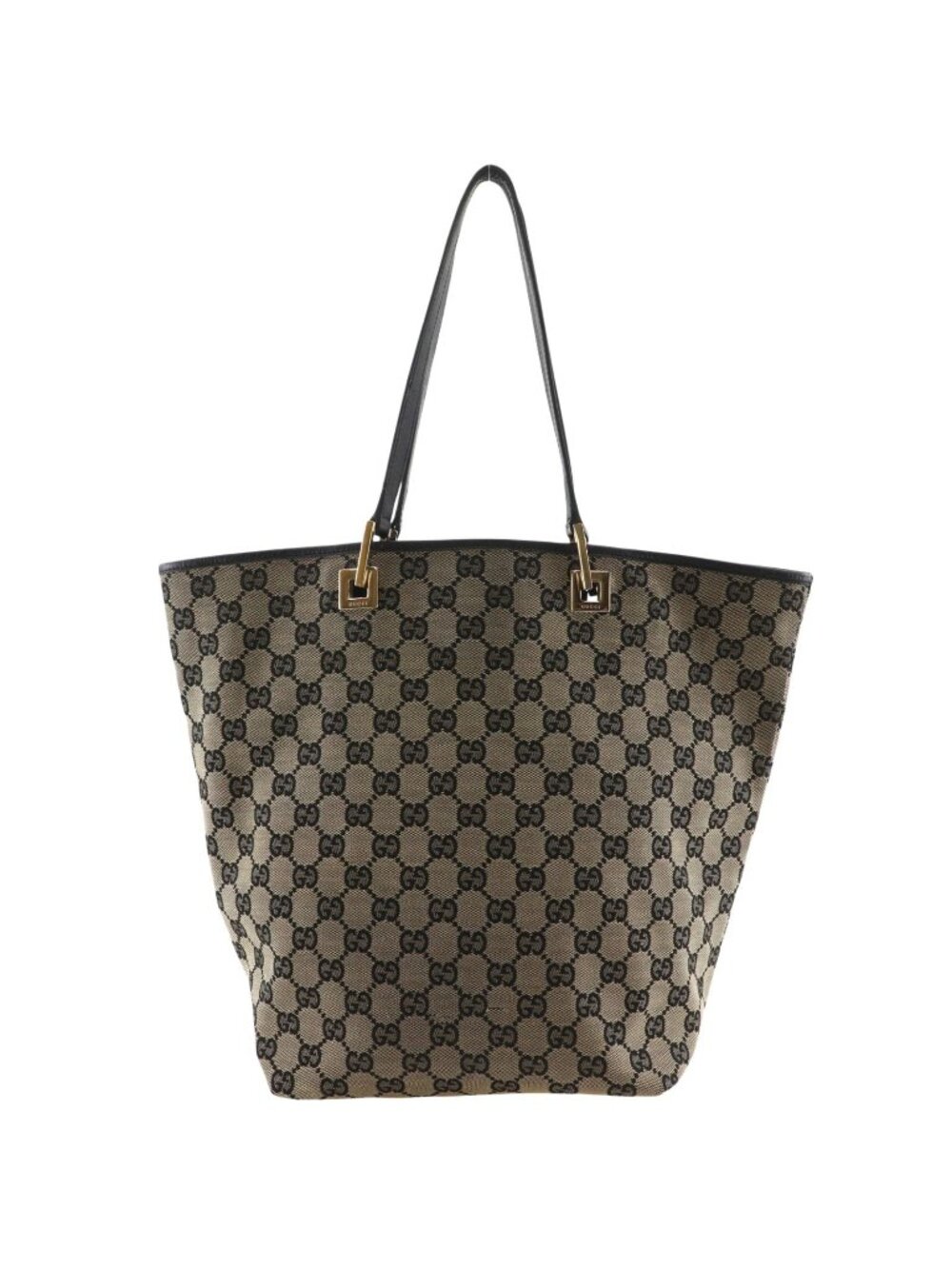 Gucci GG Canvas Black Tote Bag